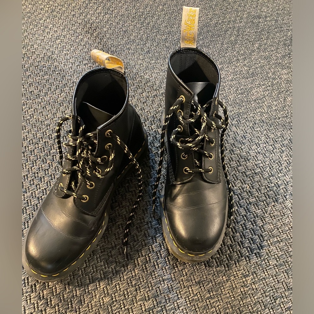 Dr. Martens Vegan Leather Boots - Picture 1 of 3